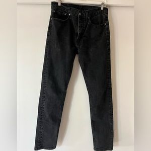 Levi’s 502 Jeans (Black) 34x34 Slim Straight